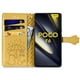 thumbnail image 2 of Funda Cartera FOXDOCK para Xiaomi Poco F6 5G , Flip PU con Relieve de Gatos y Perros, Tarjetero y Soporte, 2 of 6