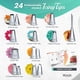 thumbnail image 4 of Kit de decoración de tartas RFAQK de 64 piezas con curso de vídeo y folleto, 4 of 7