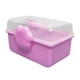 thumbnail image 4 of Estuche De Almacenamiento De Accesorios Para El Cabello Estuche De Almacenamiento Con Asa Para Juguetes Suministros De Arte De Escritorio Violeta, 4 of 5