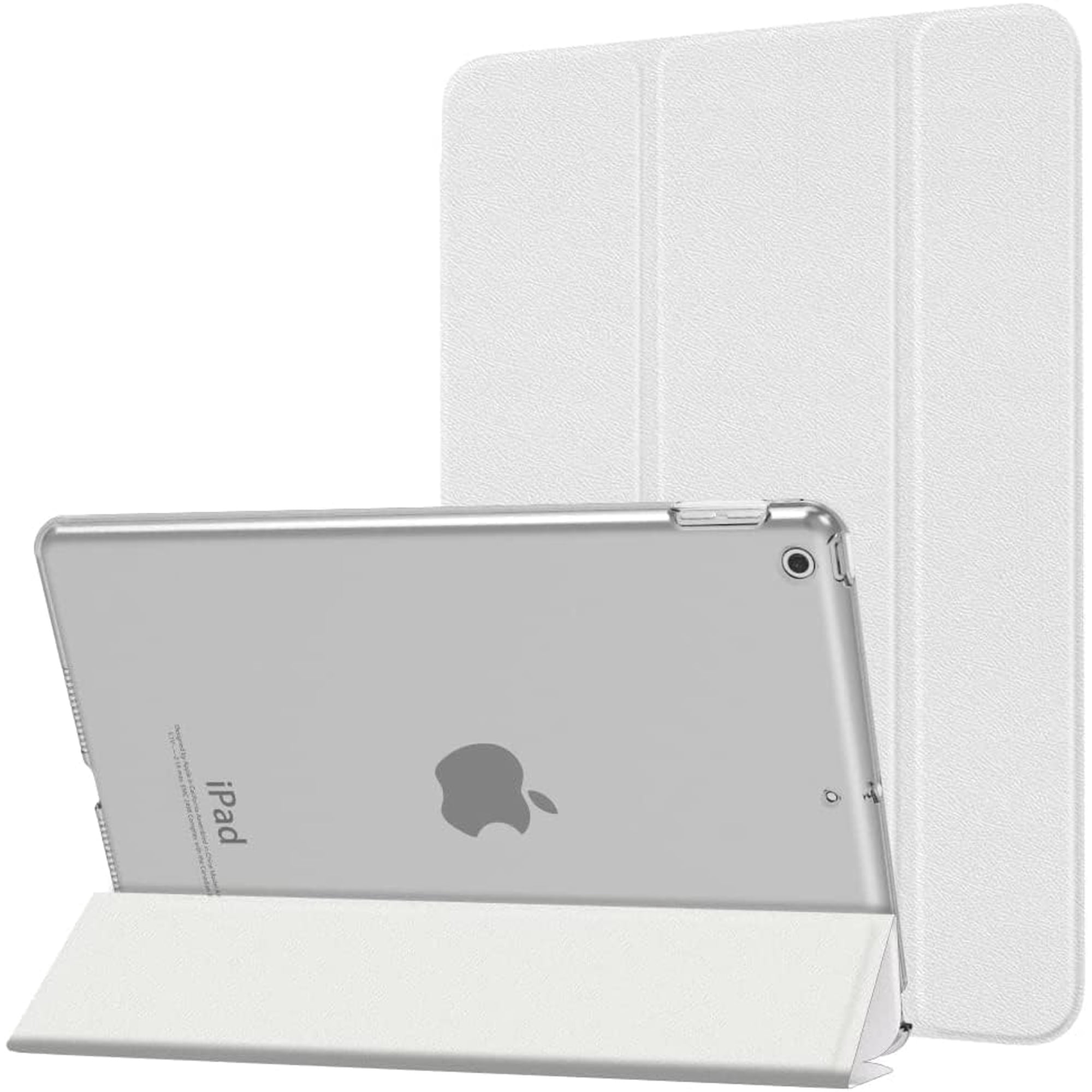 Funda Para Tablet Moko Para Ipad De 10,2 Pulgadas (7.ª A 9.ª Generación), Color Blanco