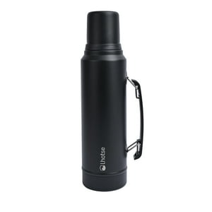 Termo Liquido Acero Inoxidable Classic 1,3 Lts Lhotse Negro