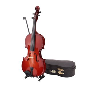 Bothyi - Mini Modelo De Violín, Adornos Artesanales, Accesorios De Fotografía Para Escritorio, Decoración Del Hogar, 10Cm