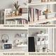thumbnail image 4 of Organizador De Escritorio Multifuncional Con Repisa Metal Blanco Madera Arce, 4 of 8