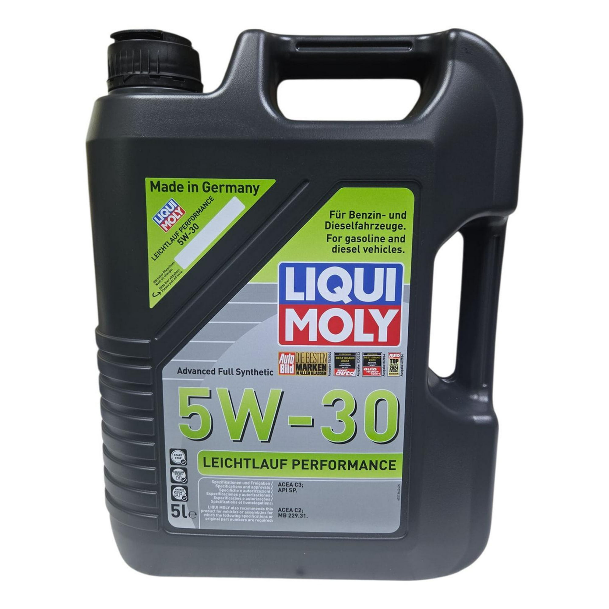 Aceite Para Motor 5w 30 Liqui Moly Leichtlauf Sintetico 5l