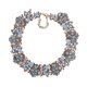 thumbnail image 1 of Collar De Diamantes De Imitación Accesorio De Ropa Artesanías Gargantilla Vintage De Cadena Gruesa Azul Claro, 1 of 5