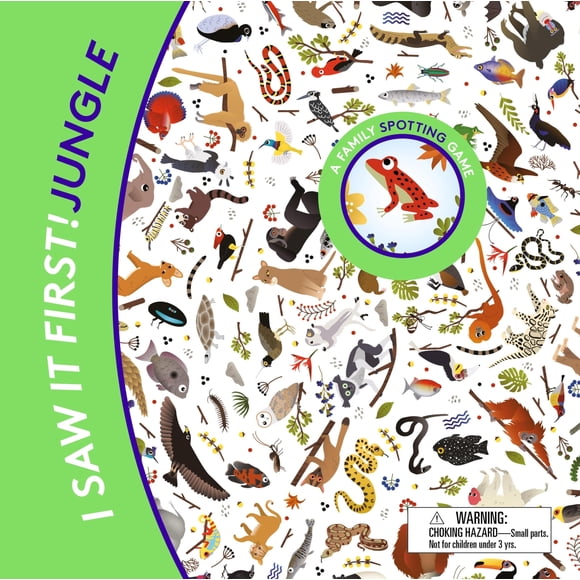 Juego de detección familiar Laurence King ¡Lo vi primero! ¡Selva