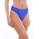 thumbnail image 2 of Bikini tanga drapeada tiro alto azul Talla XL, 2 of 4
