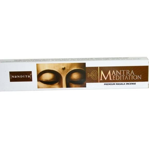 Incienso Nandita Mantra Meditación Masala 50g 6 Cajas
