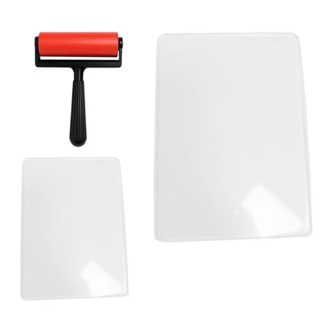 Bothyi - Placa De Impresión De Gel Reutilizable, Resistente, Para Manualidades, Decoración Del Hogar Y Diario.