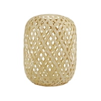 Ioensy - Cubierta De Luz Colgante De Techo De Pantalla De Lámpara Tejida A Mano De Bambú Para Dormitorio De Cafe Bar