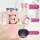 thumbnail image 3 of Vaso Térmico AiHeart 1200 ml Rosa de Acero Inoxidable, 3 of 7
