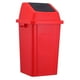 thumbnail image 2 of Basurero 60 Litros Tapa Vaiven Rojo, 2 of 2