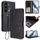 thumbnail image 2 of Funda Volteable con Diseño de Gato para Samsung Galaxy S23 FE, Negro, 2 of 6