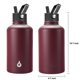 thumbnail image 2 of Botella de agua BJPKPK de acero inoxidable aislada de 1,9 L, 2 of 7