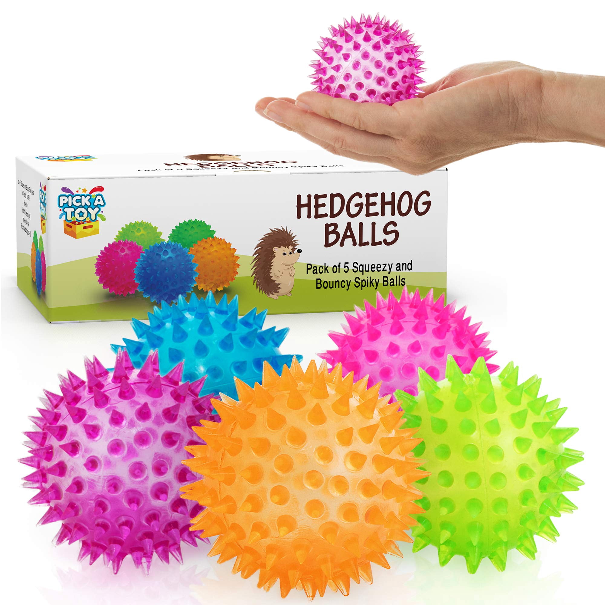Juego De Pelotas Sensory Toy Pick A Toy Squishy Para Aliviar El Estrés, 5 Piezas