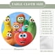 thumbnail image 2 of Mantel Redondo Ajustado Veggietales En La Casa 120 cm, 2 of 6