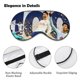 thumbnail image 3 of Son Heung-min Antifaz para dormir, máscara de ojos para dormir con correas ajustables, antifaz de poliéster opaco, bloquea la luz para reducir la hinchazón ocular, regalo de viaje, 3 of 6
