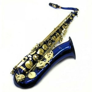 Saxofón Alto Azul Fontaine Ft 6430 Bln.
