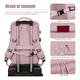 thumbnail image 3 of Mochila De Senderismo Impermeable De Viaje Grande Con Interf, 3 of 8