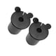 thumbnail image 3 of Pasacables Para Cables, Casquillos De Silicona, 2x Para Orificios De Pared De 1", Orificios Para Cables De Muebles, Color Negro, 3 of 3