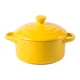 thumbnail image 2 of Mini Cacerola Olla De Cerámica Cocotte Pocillo Horno 300ml Amarillo X4, 2 of 5