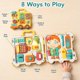 thumbnail image 3 of Tablero de Actividades ToyFinity 8‑en‑1 Musical Montessori 1 año+, 3 of 9
