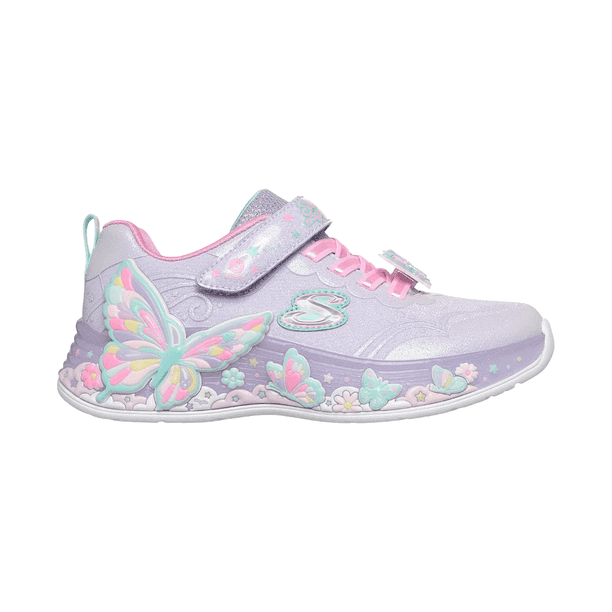 ZAPATILLAS URBANAS SKECHERS BUTTERFLY BLISS INFANTIL | 303065L-LVMT - Talla 33 CL / 3Y US / 22 CM