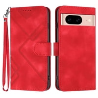 Funda Foxdock Para Google Pixel 8A – Tipo Libro Con Soporte, Billetera, Correa Y Diseño Elegante