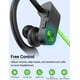 thumbnail image 4 of Auriculares Bluetooth Stive 5.3 inalámbricos deportivos verdes, 4 of 7