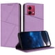 thumbnail image 1 of Funda Cartera Magnética para Motorola MOTO G84 5G Protección Antichoque con Ranuras Morado, 1 of 6