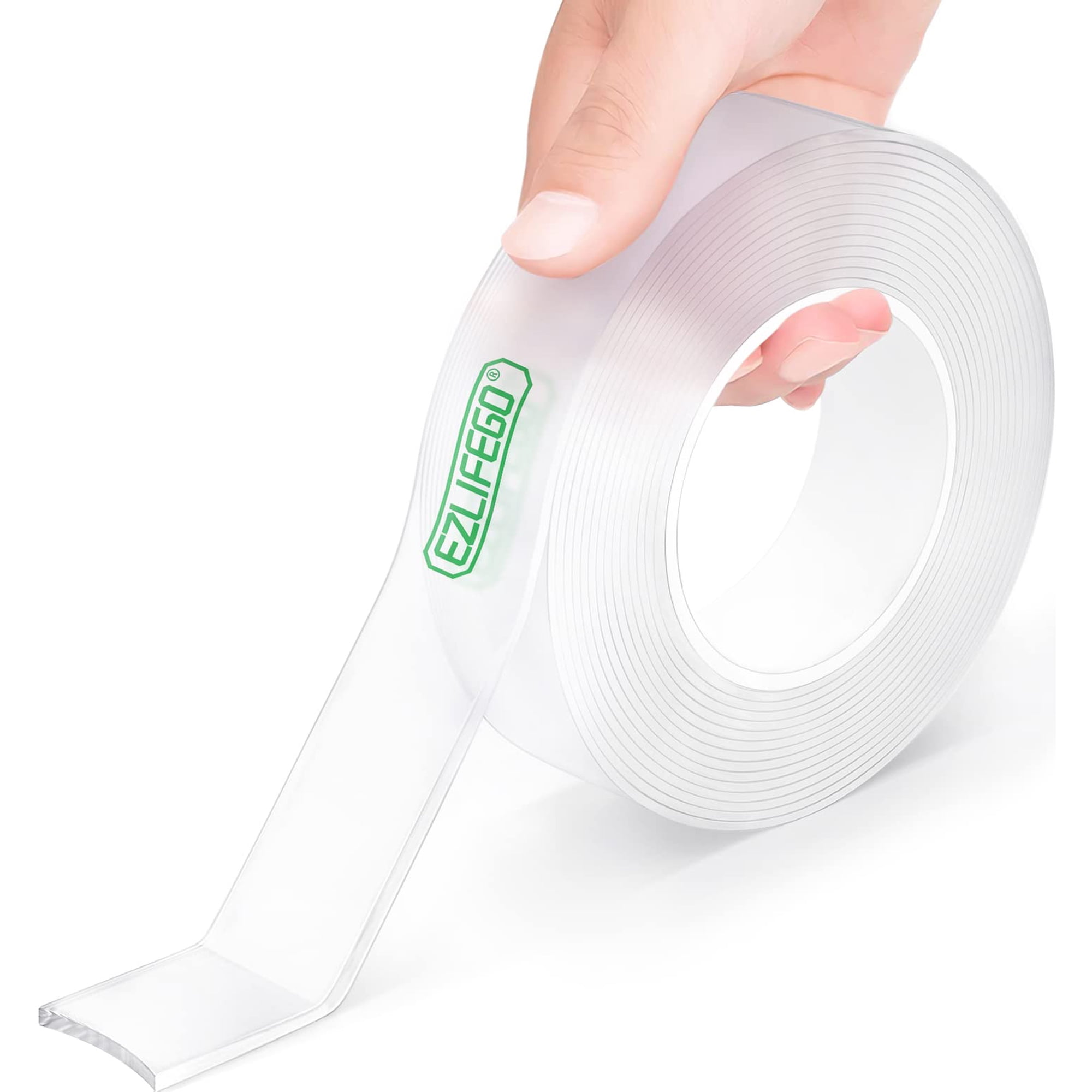 Cinta Adhesiva De Doble Cara Ezlifego Heavy Duty Nanoadhesiva De 5 M