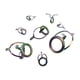 thumbnail image 3 of 9 x Kit de reparación de puntas surtidas Suministros de construcción de cañas de pescar 9 tamaños Guías de ojales de caña de pescar Anillos de cerámic, 3 of 5