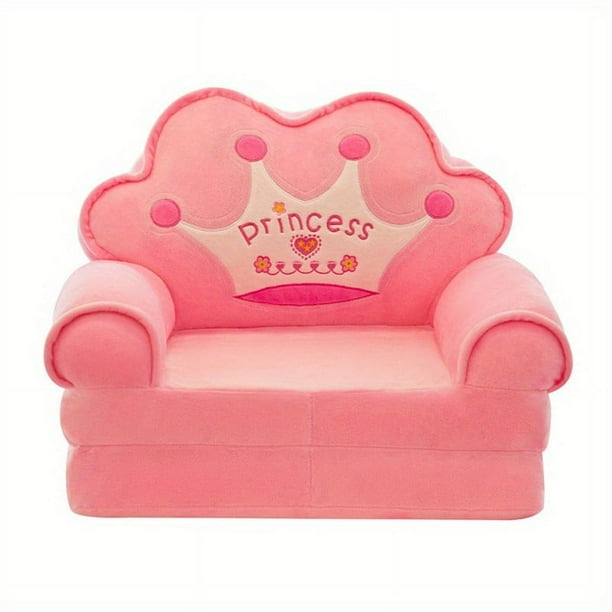 50cm/19.68in Kids Cartoon Folding Sofa - Perfect For Learning To Sit, Boys & Girls, Easy To Wash & Disassemble! Christmas Gift Halloween Thanksgiving Gift