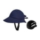 thumbnail image 5 of Sombrero Para Bicicleta Con Carcasa Rígida, Multiusos, Para Pesca, Senderismo, Ala Ancha, Azul Oscuro, 5 of 5