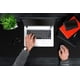 thumbnail image 2 of Alfombrilla de ratón grande de 31 x 12 pulgadas (XL) con bordes cosidos, base de goma antideslizante y ultrasuave, impermeable, para escritorio, teclado, gamer, oficina y hogar, color negro., 2 of 7