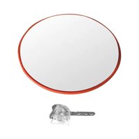 Ioensy - Espejo Convexo Oficina Estacionamiento Seguridad Garaje Tráfico Supermercado Espejo De Esquina 55 Cm Interior