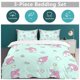 thumbnail image 5 of My Melody Rabbits 3 Pieces Bedding Sets Soft Comforter Sets Decor Bedroom Gifts, 5 of 5