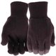 thumbnail image 2 of Guantes de trabajo Jersey Boss, unisex, color marrón, talla L, 2 pares, 2 of 2