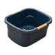 thumbnail image 3 of Piscina de pies, cubo de pie, tazón de pedicura portátil, multifuncional para remojar el pie de la bañera de la bañera de la bañera para el baño del b azul oscuro grande, 3 of 5
