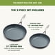 thumbnail image 4 of Set de Sartenes GreenPan Valencia Pro 10 y 12 Pulgadas Gris, 4 of 9