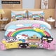 thumbnail image 1 of Kawaii Sanrio Love Club Printed Bedding Set Duvet Cover 1 Duvet Cover 2 Pillowcases Adult and Children Bedding Set Luxury Gift Bed Sheets, 1 of 5