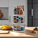 thumbnail image 2 of Organizador Cocina Condimentero 3 Niveles Giratorio almacenamiento, 2 of 3