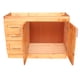 thumbnail image 3 of Mueble De Cocina Base De Lavaplatos Sin Fuenton 1200 Mm Estructura Aglomerado 18 Mm Frente De Madera secador izquierdo, 3 of 7