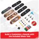 thumbnail image 3 of Pack de 4 monopatines reales Fingerboard TECH DECK Ultra DLX para niños mayores de 6 años, 3 of 5