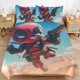 thumbnail image 1 of Deadpool Bedding Sets Ultra Soft Skin-Friendly Duvet Cover 3 Piece, Cute Comforter Cover Bed Set for Boys Girls Kids, 1 of 5