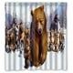 thumbnail image 1 of Cortina de ducha Brother Bear, juego de cortinas de baño con ganchos, tamaño 60 x 72 pulgadas, 1 of 3