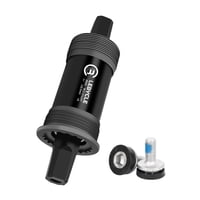 Ioensy - Agujero Cuadrado Cónico Cuadrado De Bicicleta Con 2 Tornillos Soporte Inferior De Bicicleta 110,5 Mm