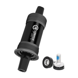 Ioensy - Agujero Cuadrado Cónico Cuadrado De Bicicleta Con 2 Tornillos Soporte Inferior De Bicicleta 110,5 Mm