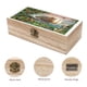 thumbnail image 3 of El Arca de Noé Caja Organizadora de Madera Rústica - Caja Decorativa Multifuncional para Escritorio, Hogar, Oficina, Joyas y Manualidades, 3 of 6