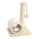 thumbnail image 3 of Cat Scratcher Interactive Ball Toy Tunnels Playing Cat Scratching Post Beige, 3 of 5